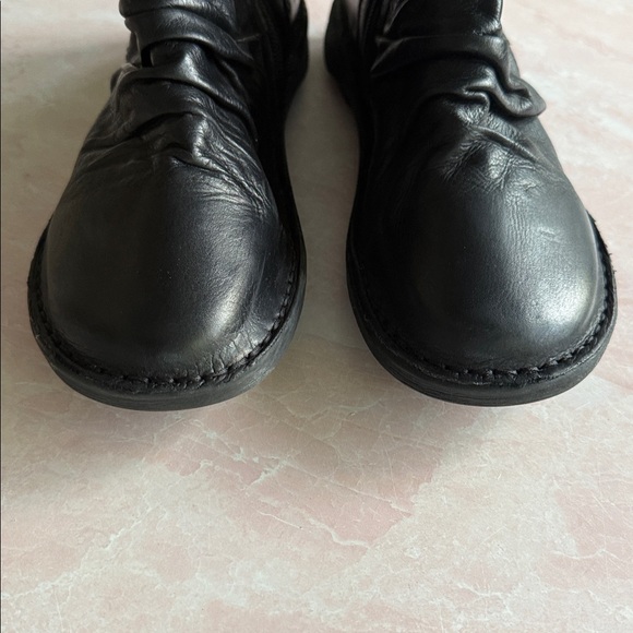 Miz Mooz New York Pleasant Black Leather Booties EU 38/US 7.5 - Picture 6 of 15